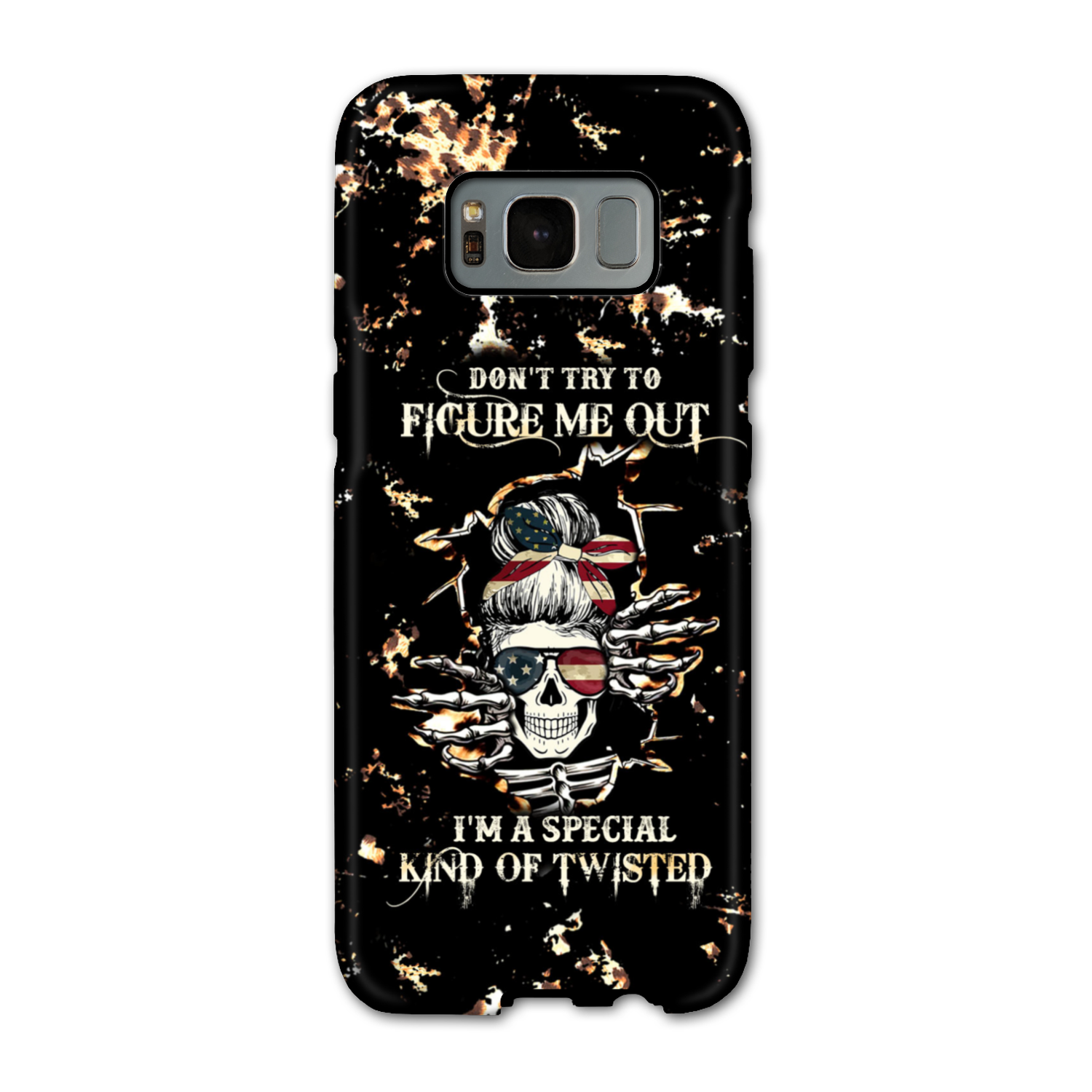 DON'T TRY TO FIGURE ME OUT PHONE CASE - TLTW0912222