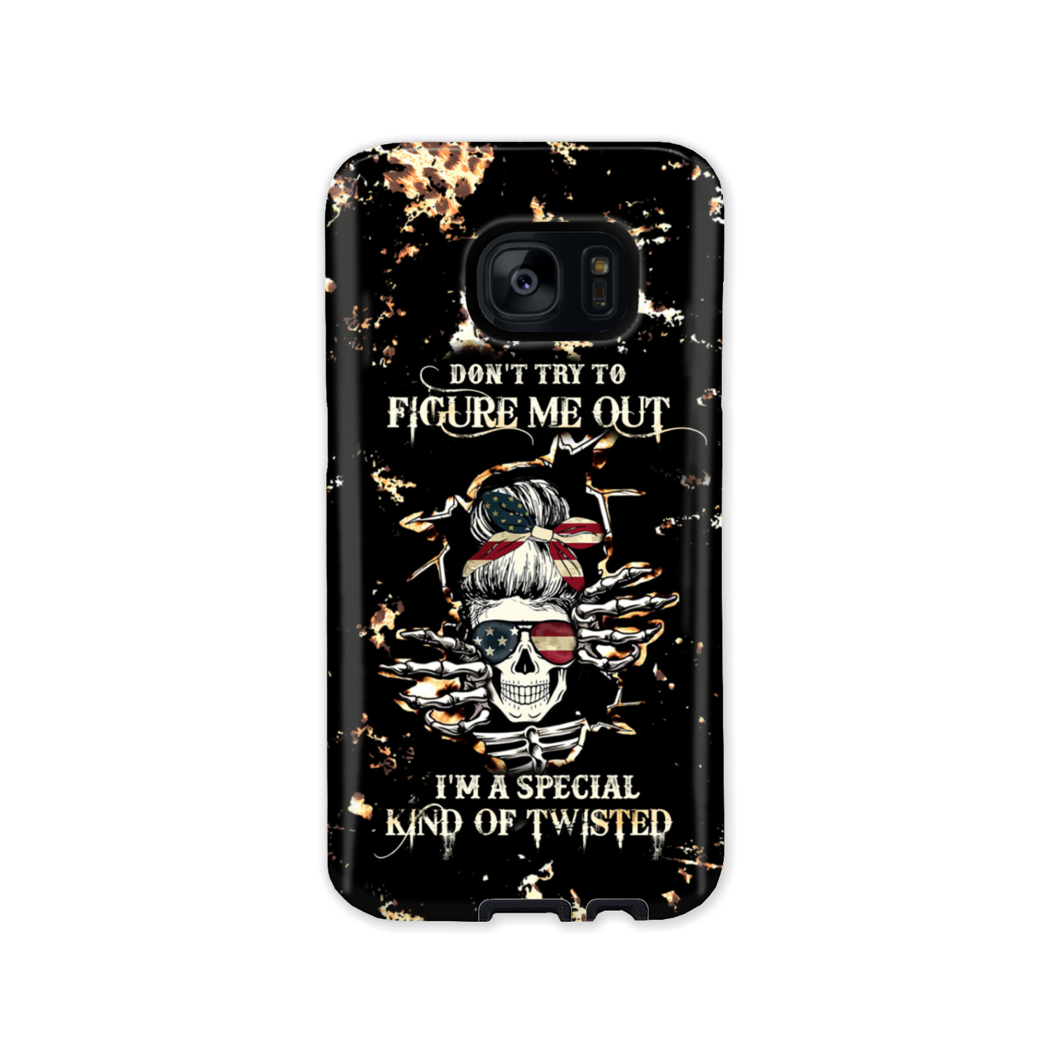 DON'T TRY TO FIGURE ME OUT PHONE CASE - TLTW0912222