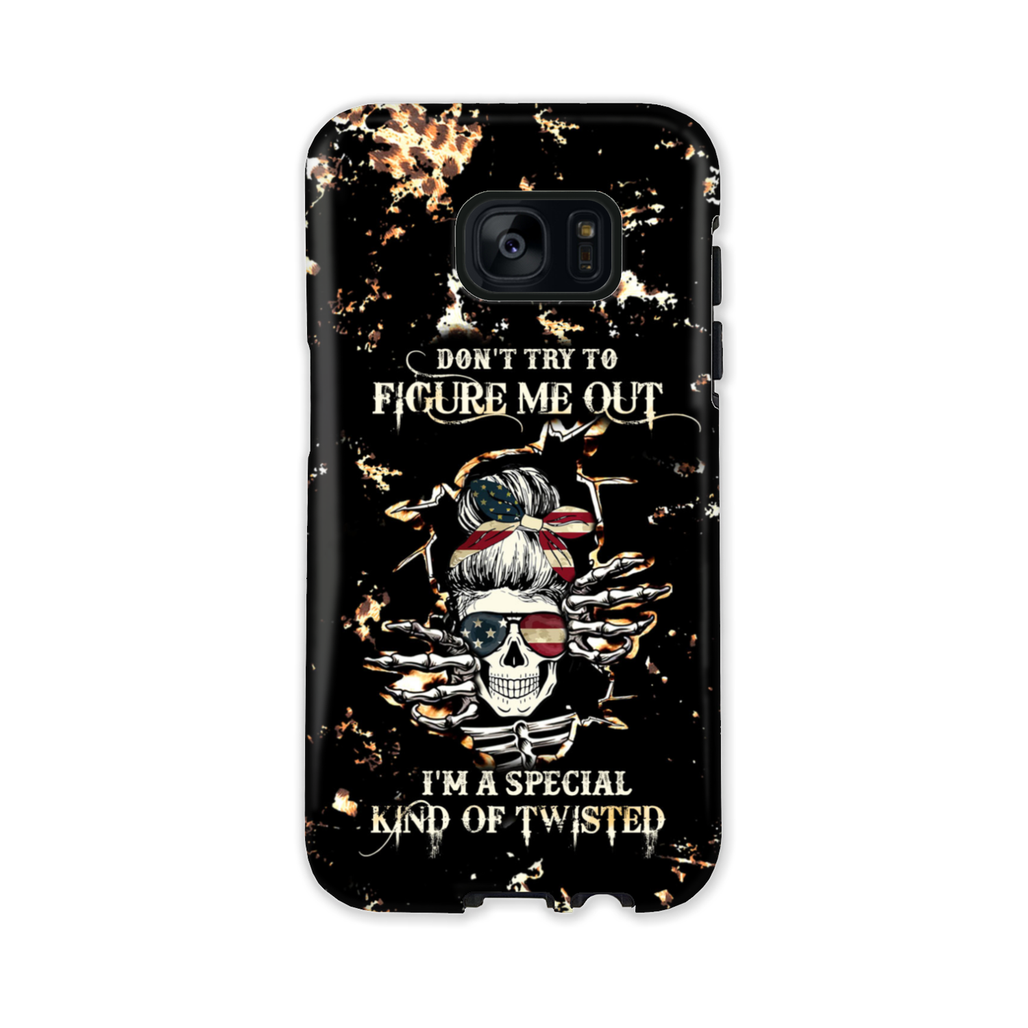 DON'T TRY TO FIGURE ME OUT PHONE CASE - TLTW0912222