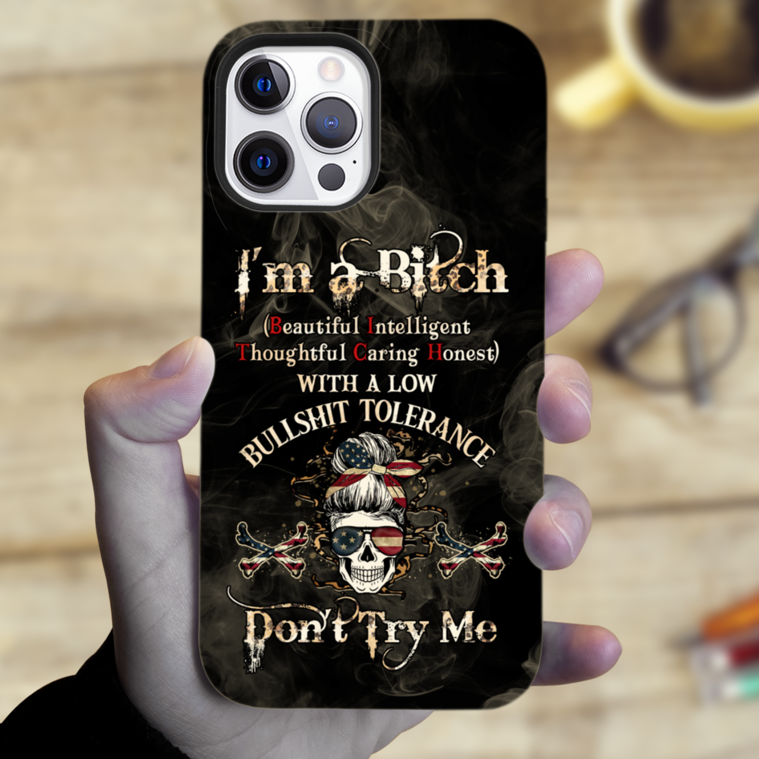 I'M A B DON'T TRY ME PHONE CASE - YHHG1412222