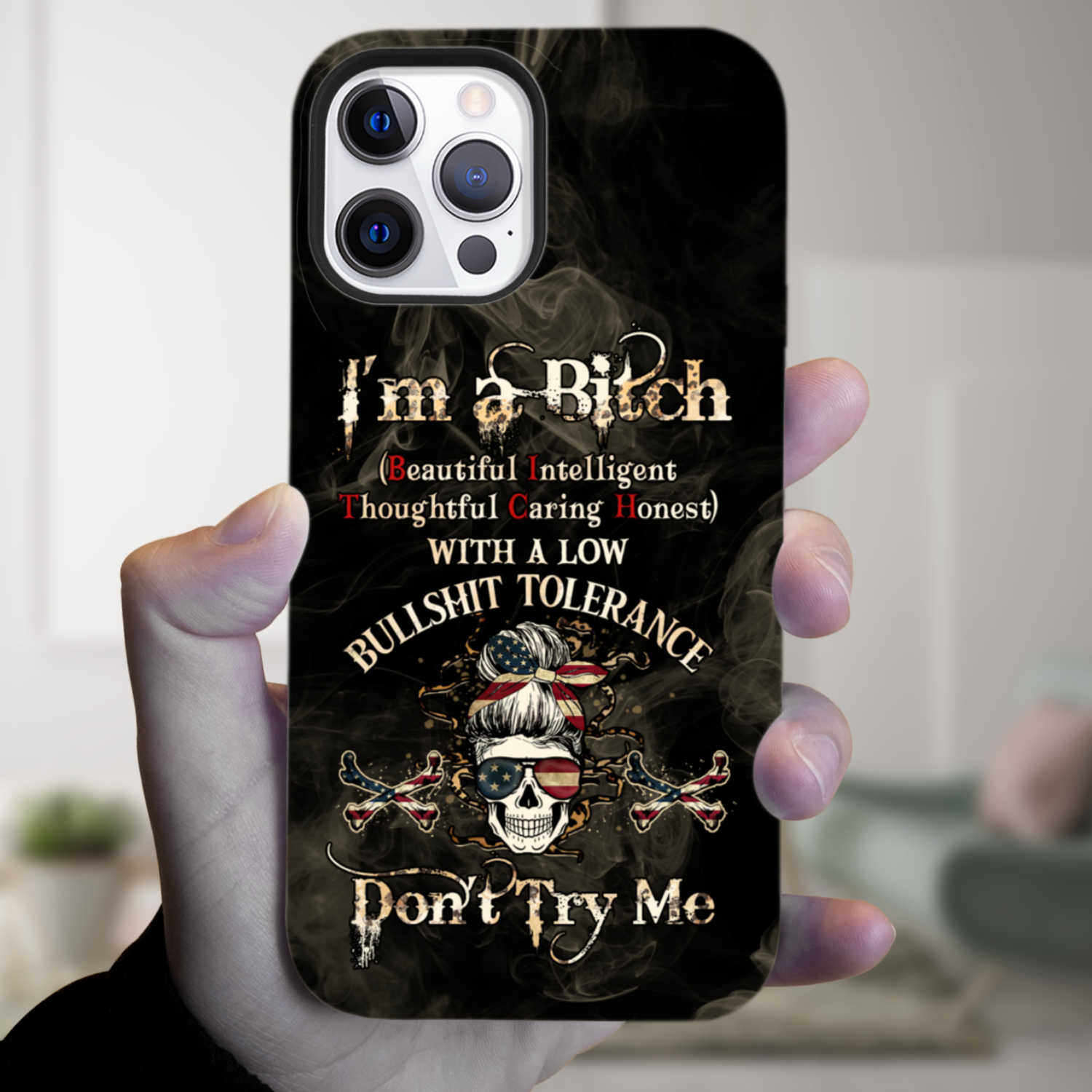 I'M A B DON'T TRY ME PHONE CASE - YHHG1412222