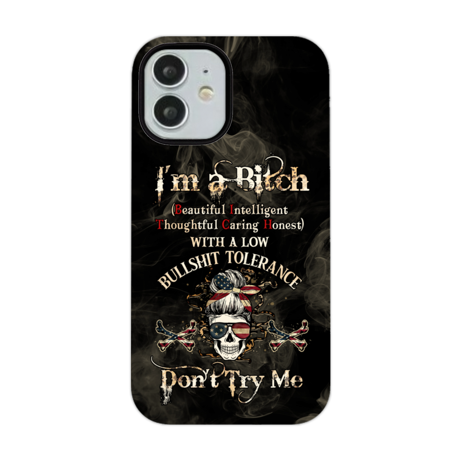 I'M A B DON'T TRY ME PHONE CASE - YHHG1412222