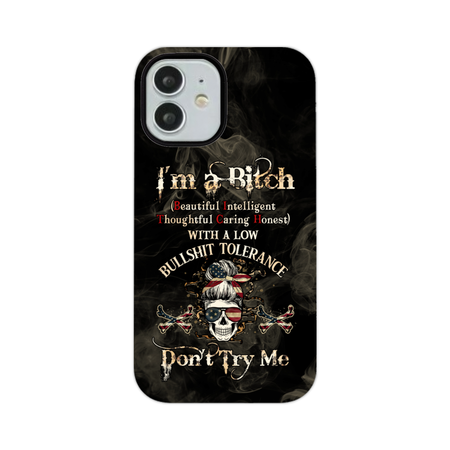 I'M A B DON'T TRY ME PHONE CASE - YHHG1412222