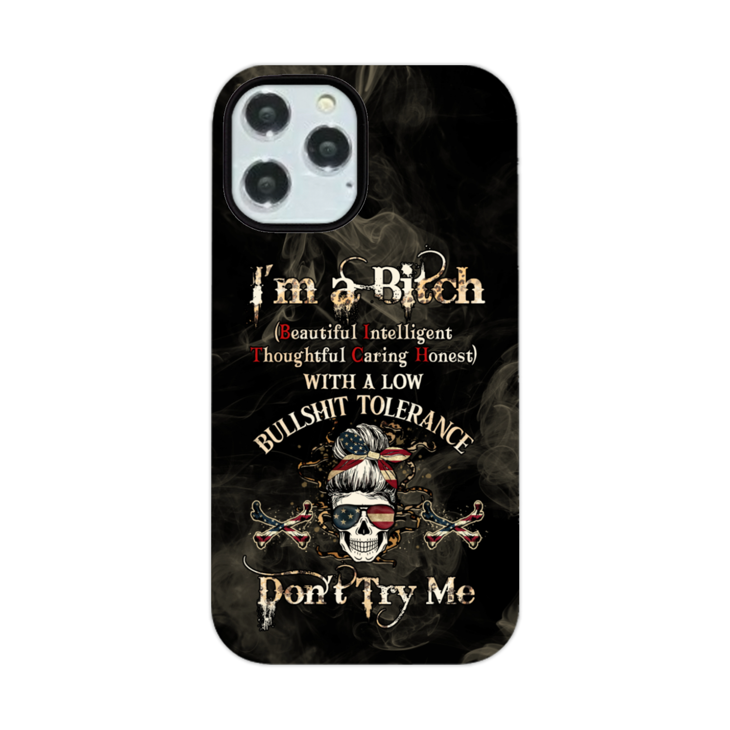 I'M A B DON'T TRY ME PHONE CASE - YHHG1412222