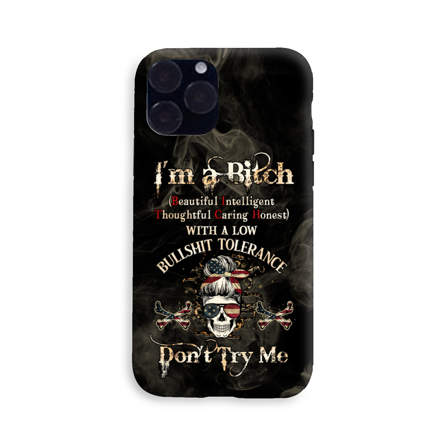 I'M A B DON'T TRY ME PHONE CASE - YHHG1412222