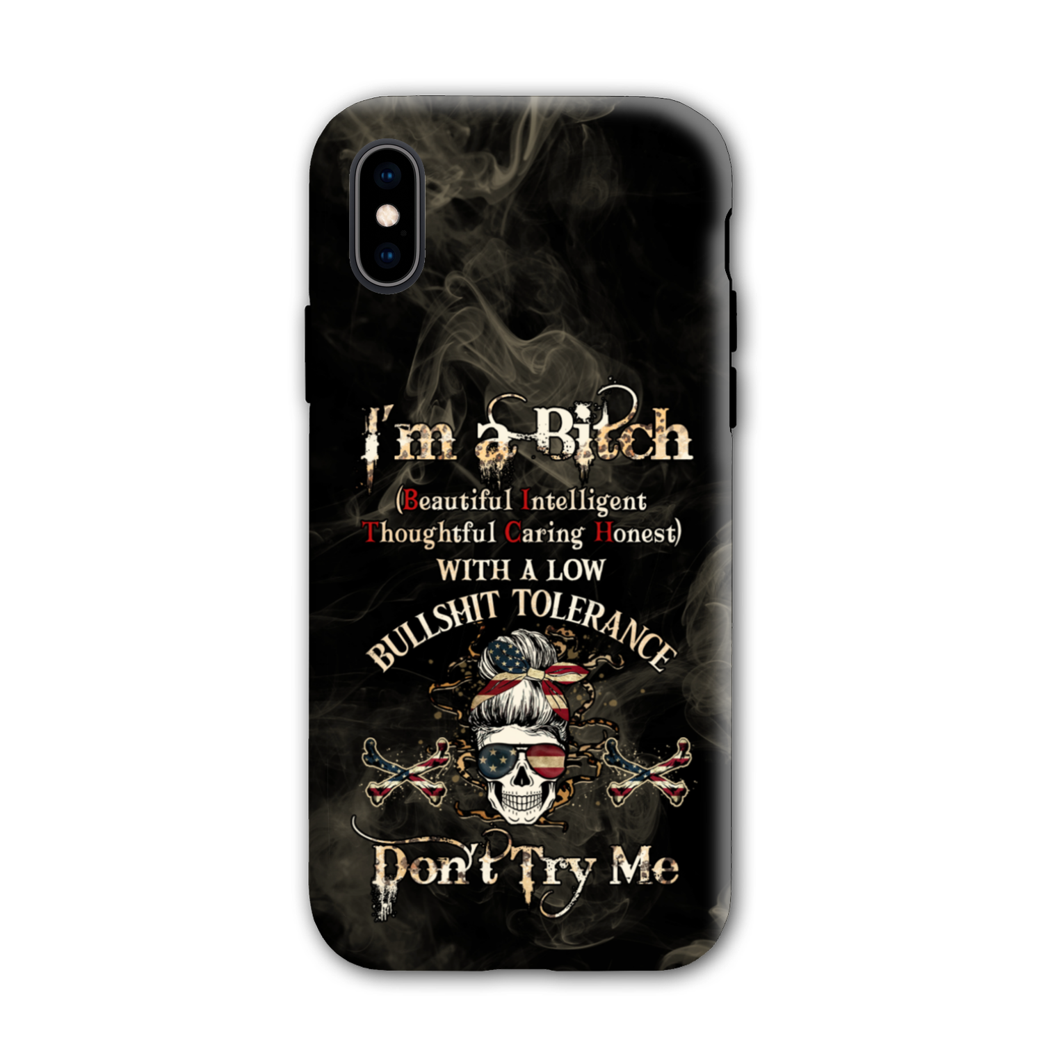 I'M A B DON'T TRY ME PHONE CASE - YHHG1412222