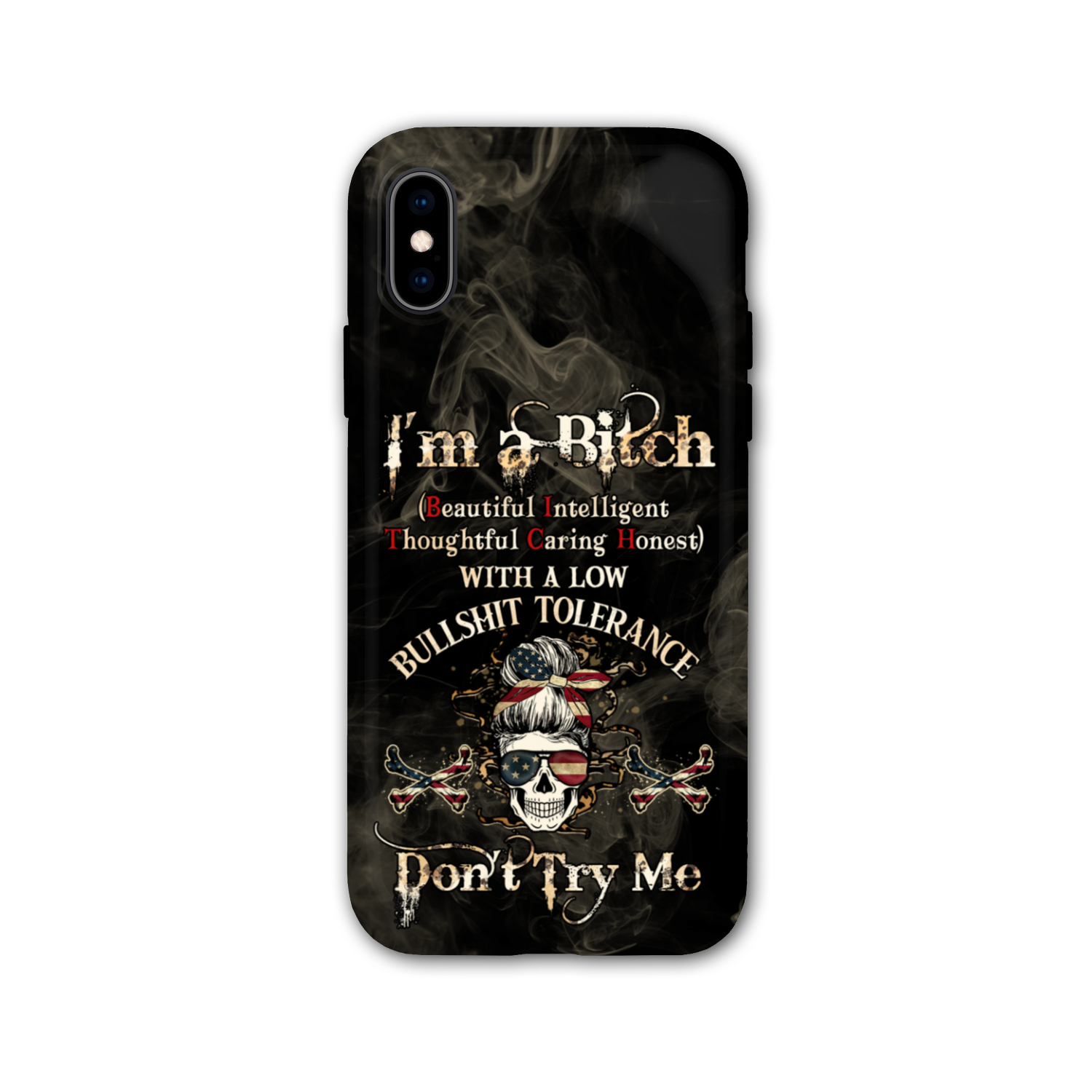 I'M A B DON'T TRY ME PHONE CASE - YHHG1412222