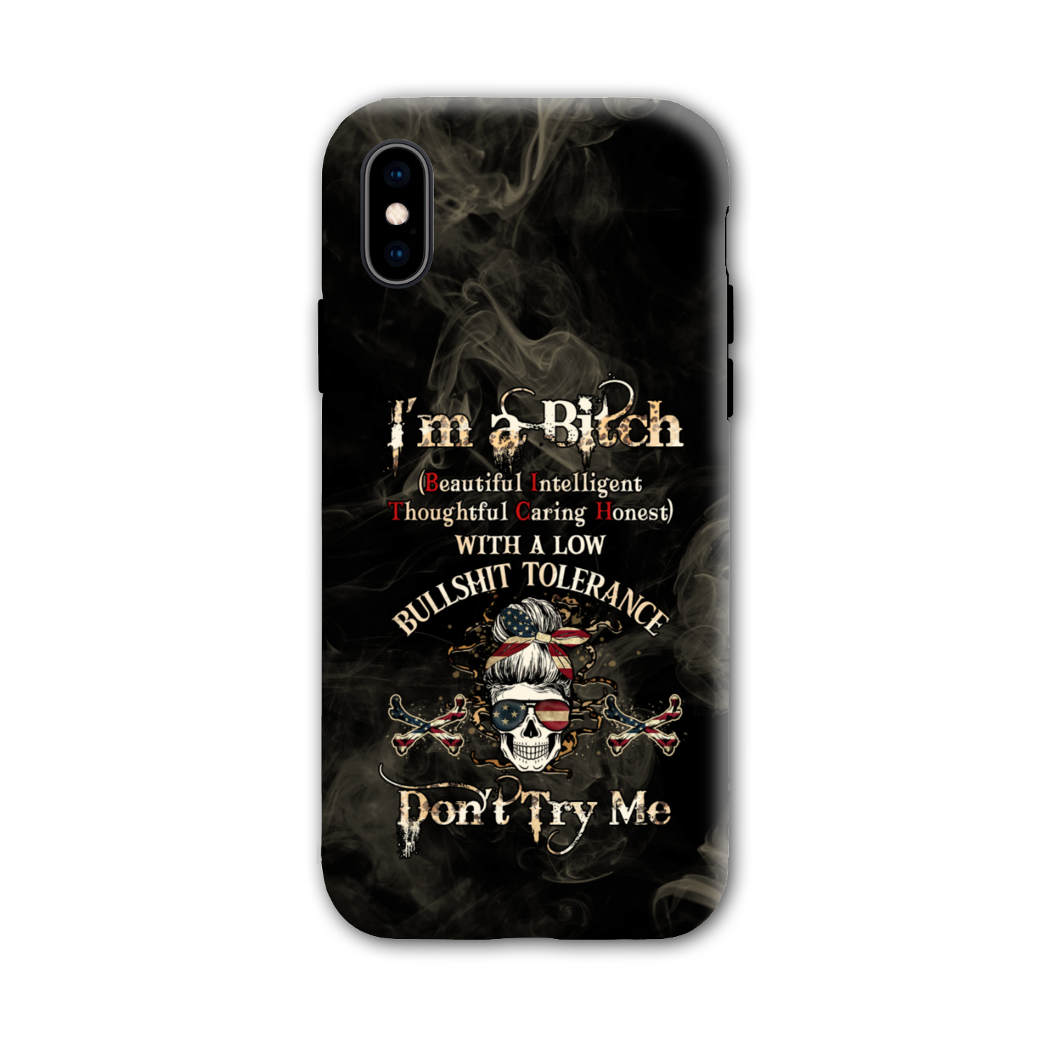 I'M A B DON'T TRY ME PHONE CASE - YHHG1412222