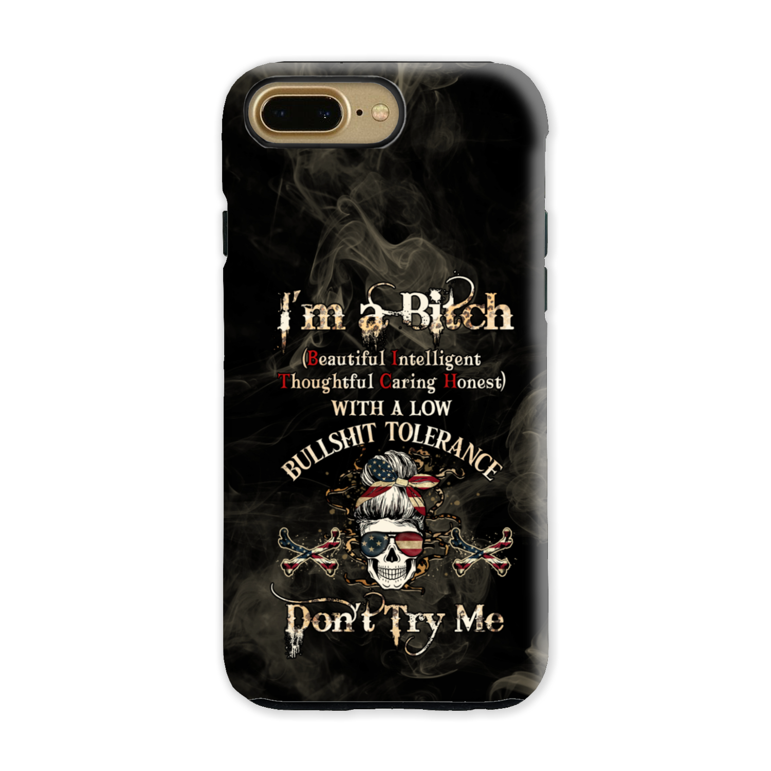 I'M A B DON'T TRY ME PHONE CASE - YHHG1412222