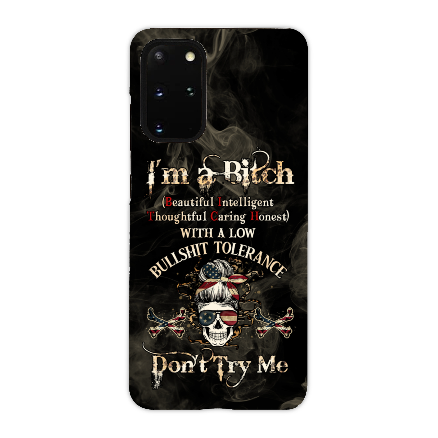 I'M A B DON'T TRY ME PHONE CASE - YHHG1412222