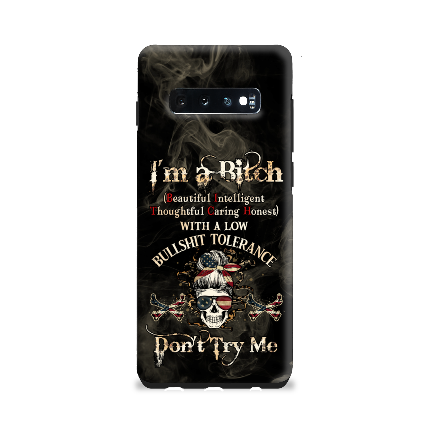 I'M A B DON'T TRY ME PHONE CASE - YHHG1412222