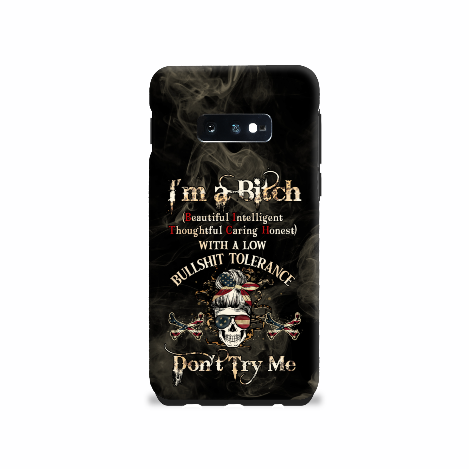 I'M A B DON'T TRY ME PHONE CASE - YHHG1412222