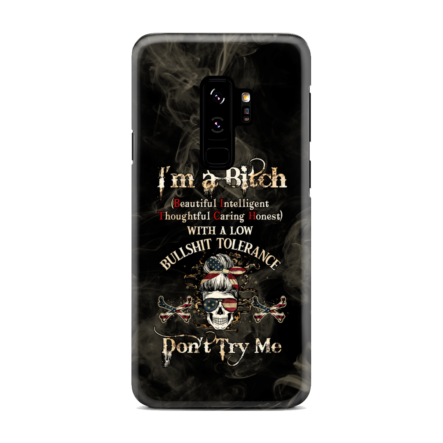 I'M A B DON'T TRY ME PHONE CASE - YHHG1412222