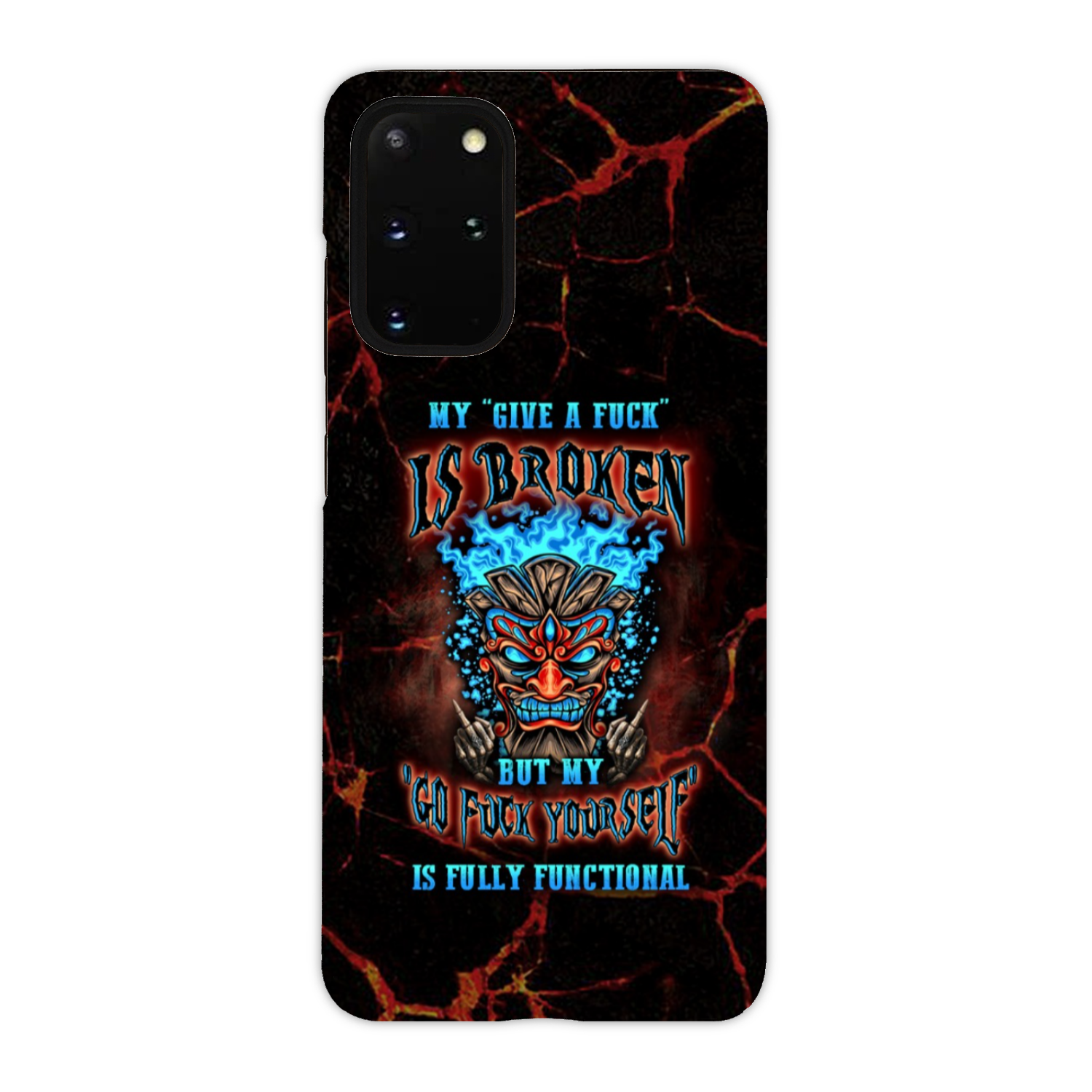 MY GIVE A F TIKI SKULL PHONE CASE - YHLN3101232